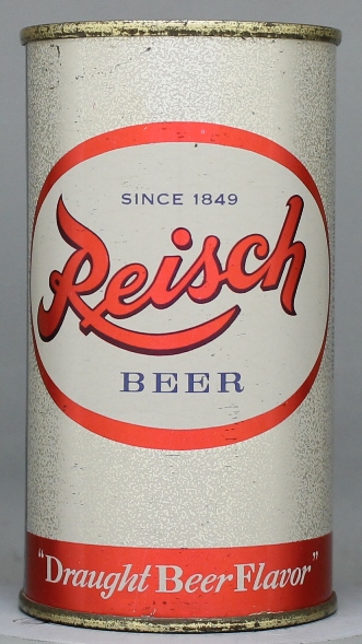 Reisch Beer Flat Top Can