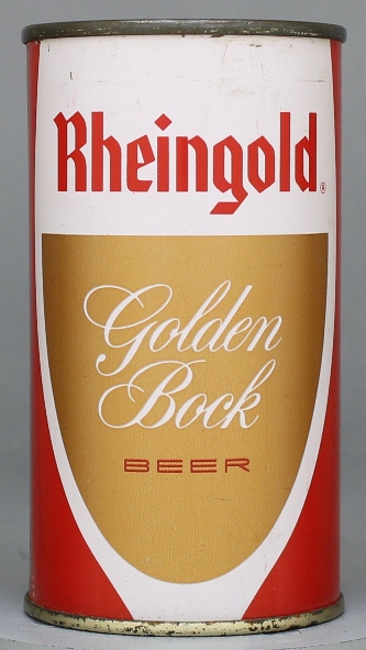 Rheingold Golden Bock Flat Top Can