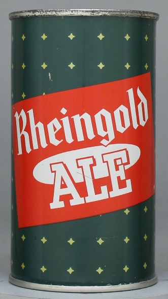 Rheingold Ale Flat Top Can