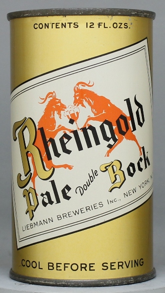 Rheingold Double Pale Bock Flat Top Can