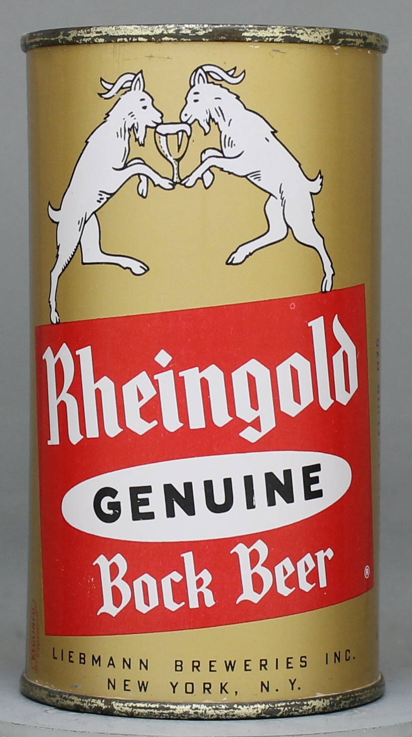 Rheingold Genuine Bock Flat Top Can