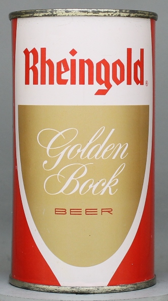 Rheingold Golden Bock Flat Top Can