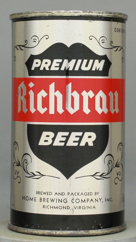 Richbrau Premium Beer Flat Top Can