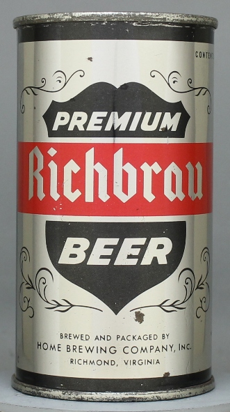 Richbrau Premium Beer Flat Top Can