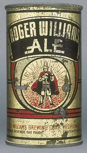 Roger Williams Ale Flat Top Can
