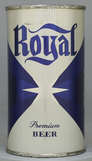 Royal Premium Beer Flat Top Can