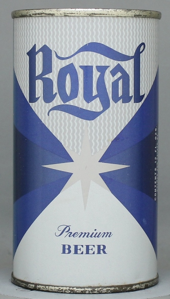 Royal Premium Beer Flat Top Can
