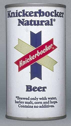 Ruppert Knickerbocker Natural Beer Flat Top Can