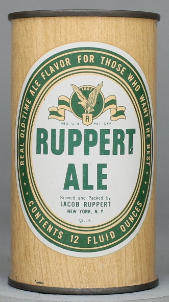 Ruppert Ale Flat Top Can