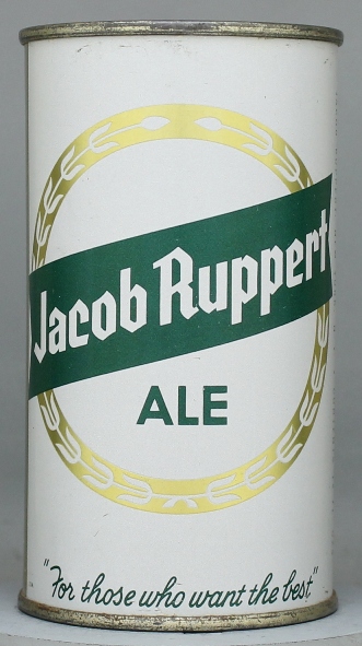 Ruppert (jacob) Ale Flat Top Can