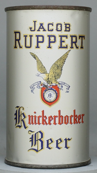 Ruppert Knickerbocker (jacob) Beer Flat Top Can
