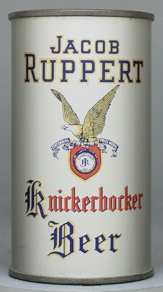 Ruppert Knickerbocker (jacob) Beer Flat Top Can