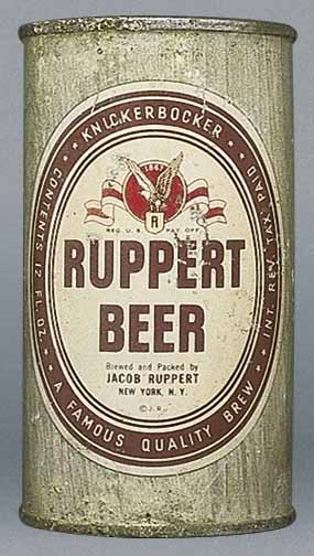Ruppert Beer Flat Top Can