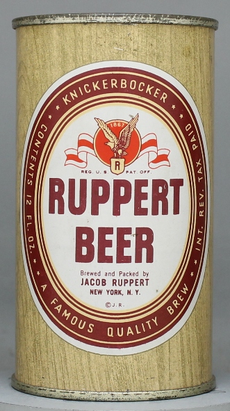 Ruppert Beer Flat Top Can