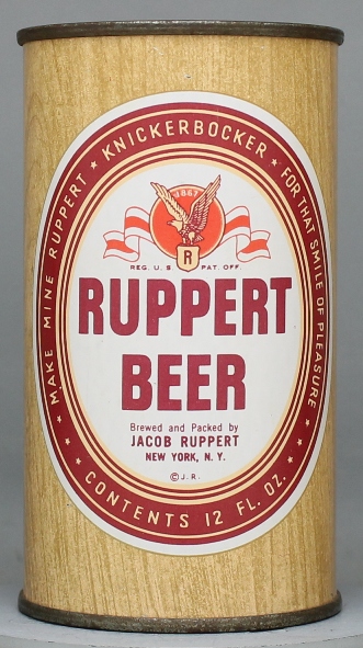 Ruppert Beer Flat Top Can