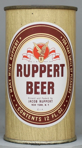 Ruppert Beer Flat Top Can