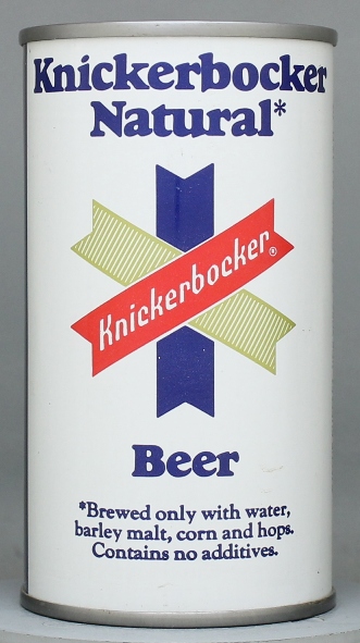 Ruppert Knickerbocker Natural Beer Flat Top Can