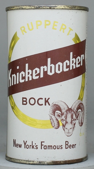 Ruppert Knickerbocker Bock Flat Top Can