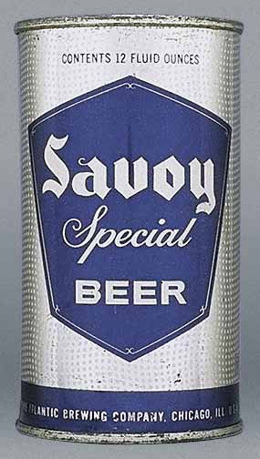 Savoy Special Beer Flat Top Can