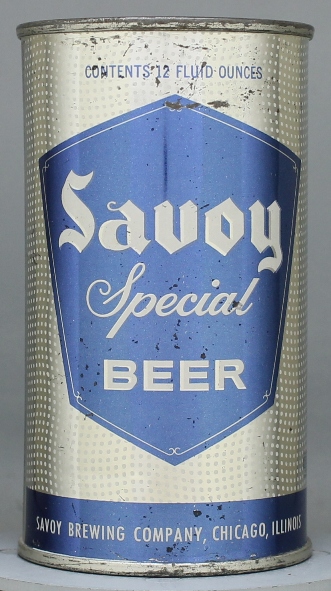 Savoy Special Beer Flat Top Can