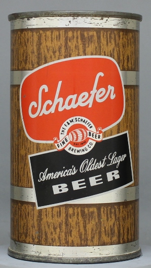 Schaefer Fine Beer Flat Top Can