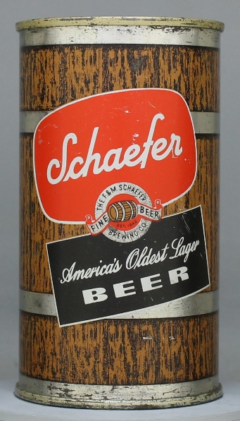 Schaefer Fine Beer Flat Top Can