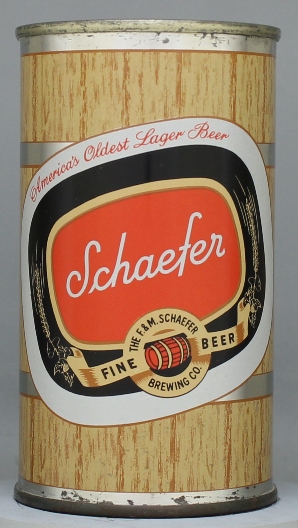 Schaefer Fine Beer Flat Top Can