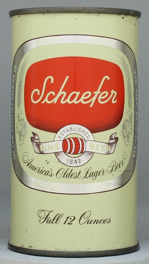 Schaefer Fine Beer Flat Top Can