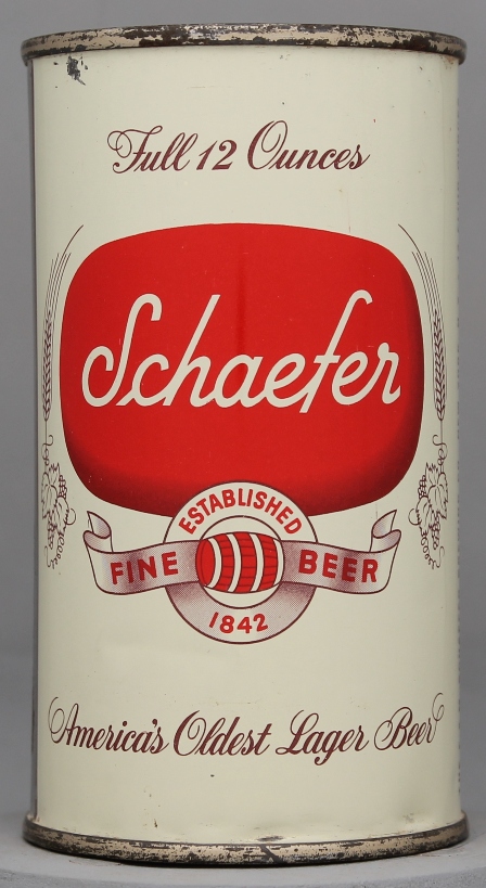 Schaefer Fine Beer Flat Top Can