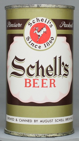 Schell's Beer Flat Top Can
