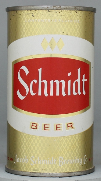 Schmidt Beer Beer Flat Top Can