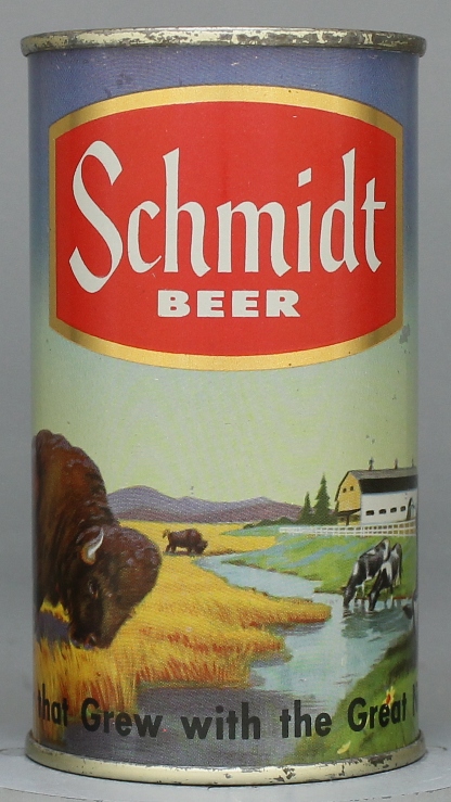 Schmidt Beer Flat Top Can