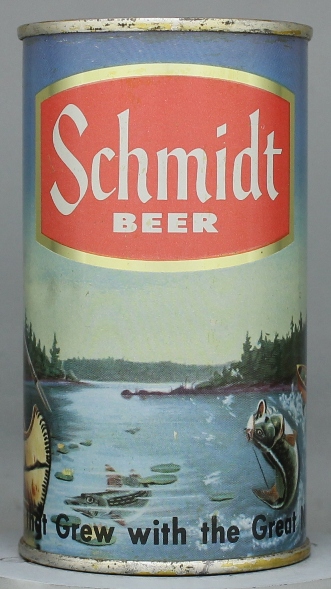 Schmidt Beer Flat Top Can