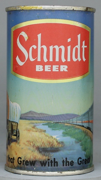 Schmidt Beer Flat Top Can