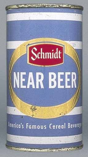 Schmidt Near Beer Flat Top Can