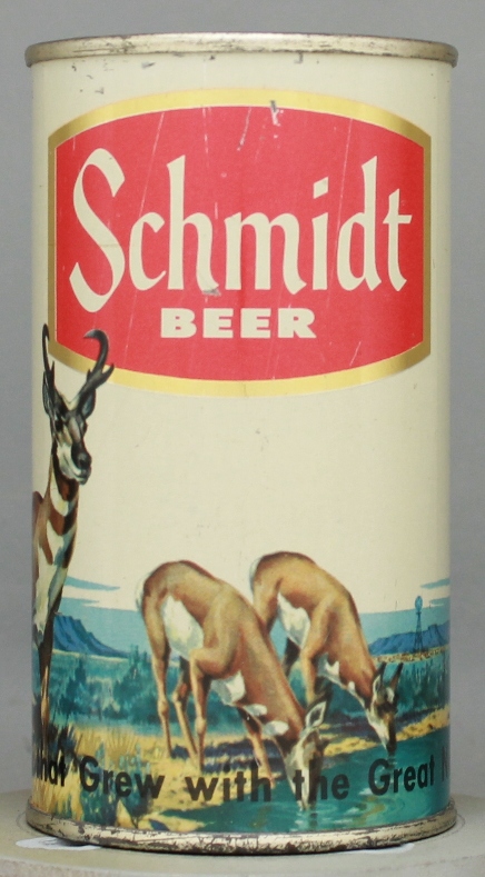 Schmidt Beer Flat Top Can
