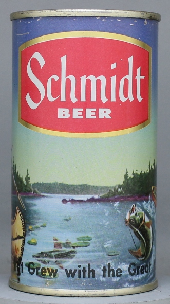 Schmidt Beer Flat Top Can