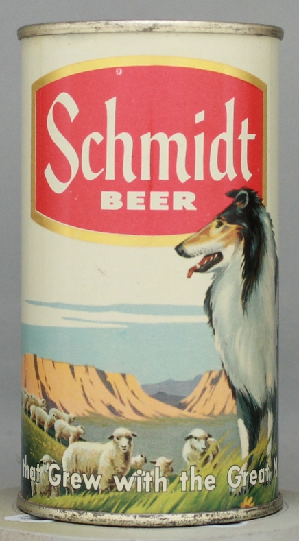 Schmidt Beer Flat Top Can