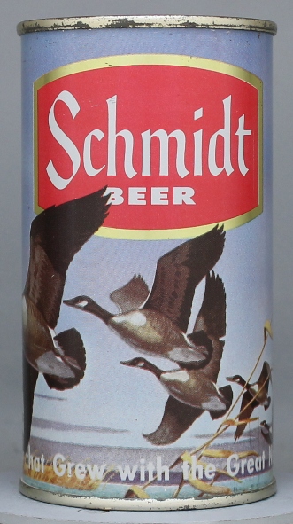 Schmidt Beer Flat Top Can