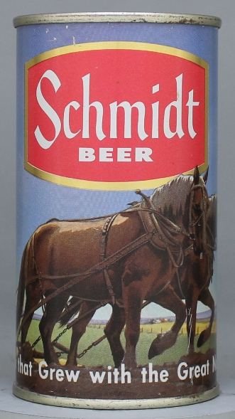 Schmidt Beer Flat Top Can