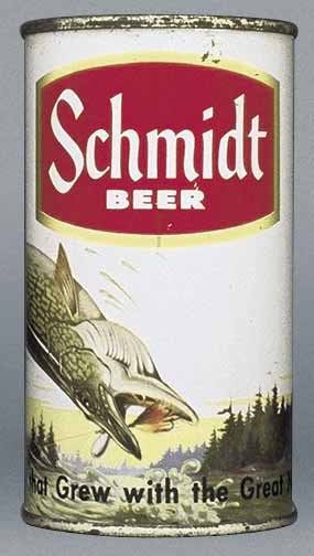 Schmidt Beer Flat Top Can