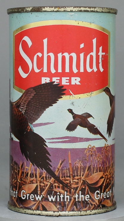 Schmidt Beer Flat Top Can