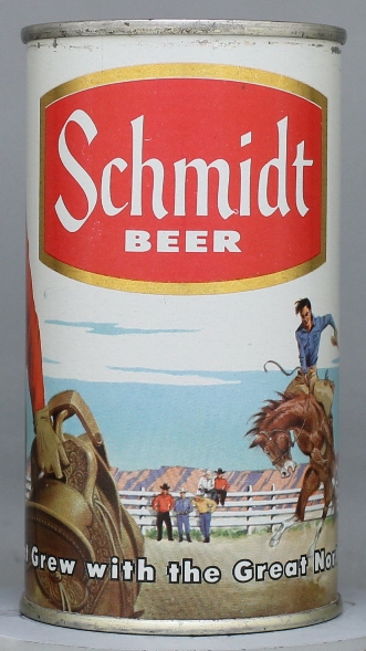 Schmidt Beer Flat Top Can