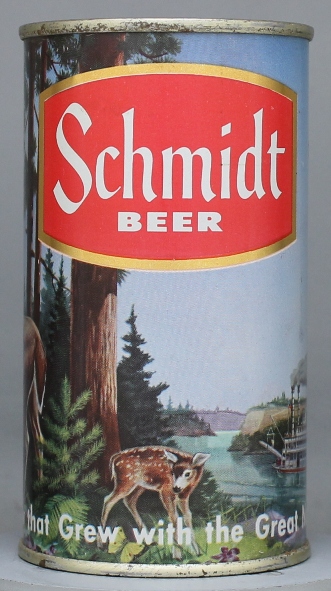 Schmidt Beer Flat Top Can