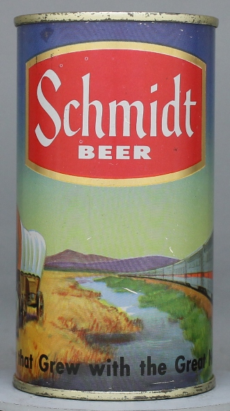 Schmidt Beer Flat Top Can