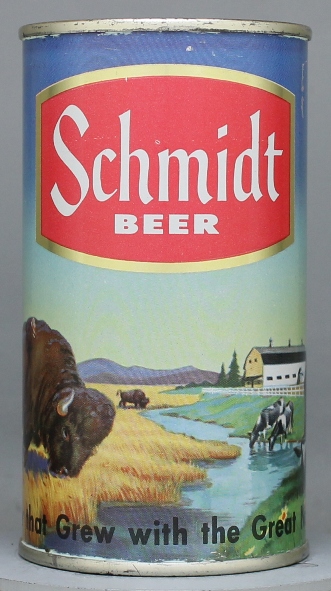 Schmidt Beer Flat Top Can