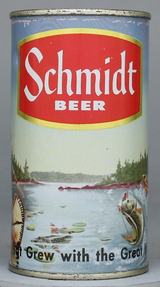 Schmidt Beer Flat Top Can