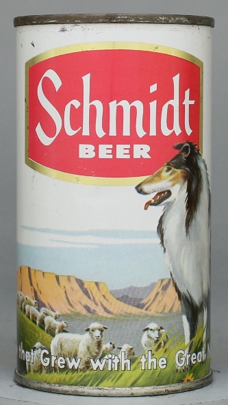 Schmidt Beer Flat Top Can