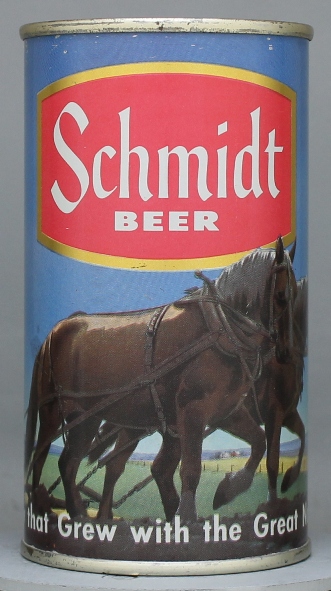 Schmidt Beer Flat Top Can