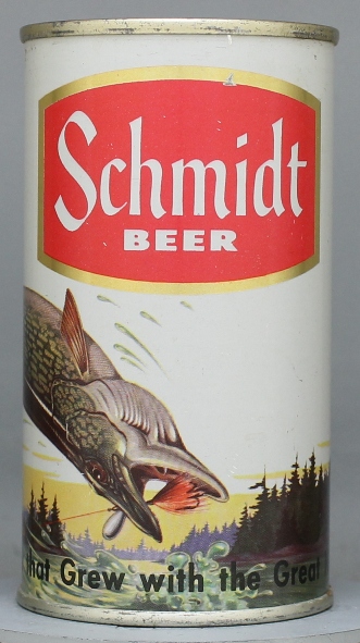 Schmidt Beer Flat Top Can